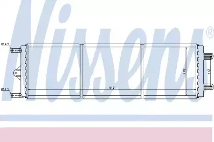 61209 NISSENS Радиатор, охлаждение двигателя