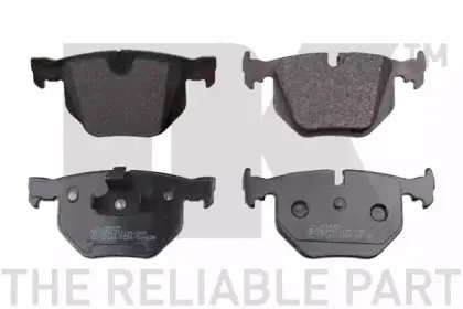 221535 NK Комплект тормозных колодок, дисковый тормоз