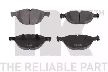 221541 NK Комплект тормозных колодок, дисковый тормоз