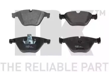 221547 NK Комплект тормозных колодок, дисковый тормоз