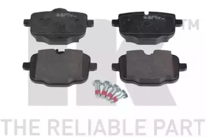 221549 NK Комплект тормозных колодок, дисковый тормоз