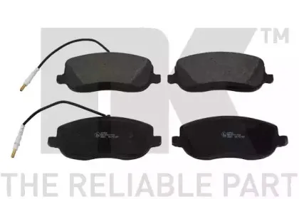 221952 NK Комплект тормозных колодок, дисковый тормоз