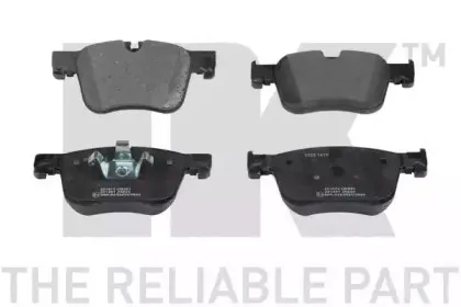 221974 NK Комплект тормозных колодок, дисковый тормоз