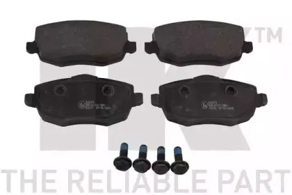 222373 NK Комплект тормозных колодок, дисковый тормоз