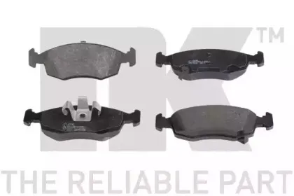 222396 NK Комплект тормозных колодок, дисковый тормоз