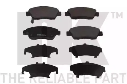 222626 NK Комплект тормозных колодок, дисковый тормоз