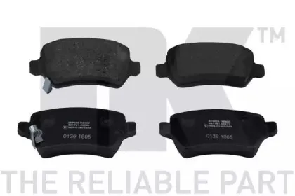 223625 NK Комплект тормозных колодок, дисковый тормоз