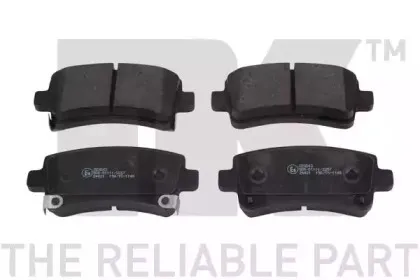 223643 NK Комплект тормозных колодок, дисковый тормоз