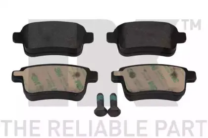 223960 NK Комплект тормозных колодок, дисковый тормоз