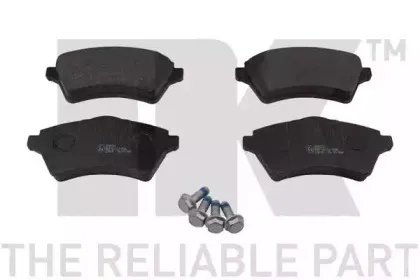 224023 NK Комплект тормозных колодок, дисковый тормоз