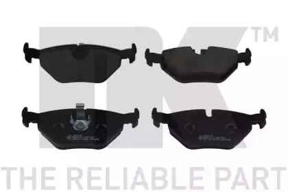 224110 NK Комплект тормозных колодок, дисковый тормоз