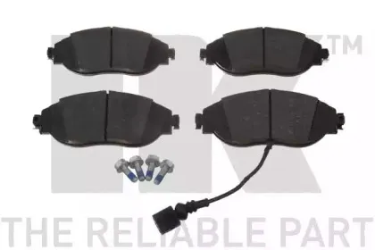 2247111 NK Комплект тормозных колодок, дисковый тормоз