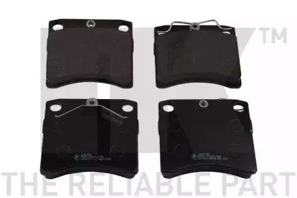 224738 NK Комплект тормозных колодок, дисковый тормоз