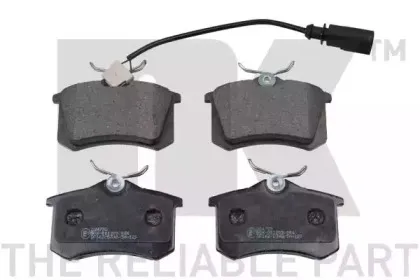 224755 NK Комплект тормозных колодок, дисковый тормоз