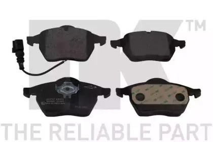 224757 NK Комплект тормозных колодок, дисковый тормоз