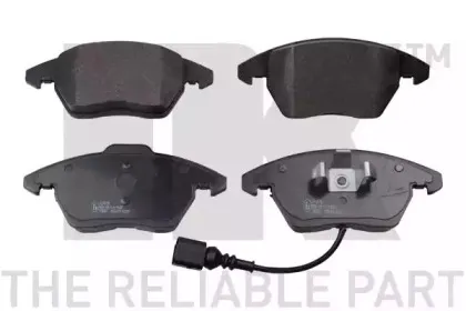 224770 NK Комплект тормозных колодок, дисковый тормоз