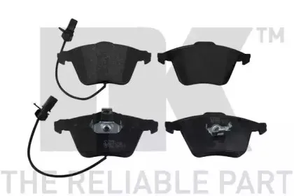 224782 NK Комплект тормозных колодок, дисковый тормоз