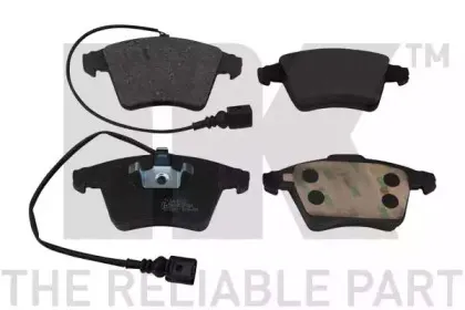 224783 NK Комплект тормозных колодок, дисковый тормоз