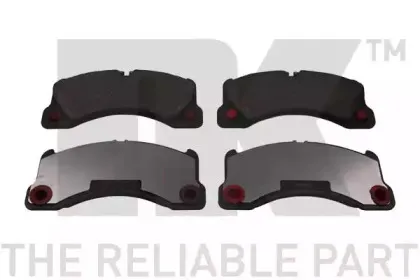 224798 NK Комплект тормозных колодок, дисковый тормоз