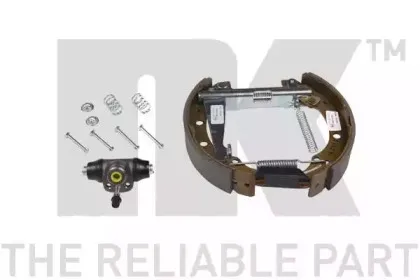 449952001 NK Комплект тормозов, барабанный тормозной механизм