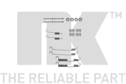 7915646 NK Комплектующие, тормозная колодка