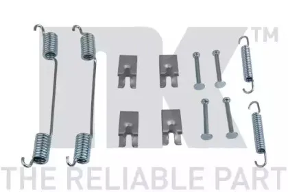 7919836 NK Комплектующие, тормозная колодка