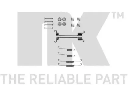 7922741 NK Комплектующие, тормозная колодка