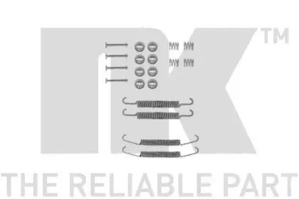 7923548 NK Комплектующие, тормозная колодка