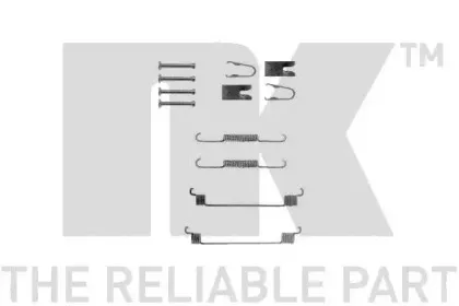 7923789 NK Комплектующие, тормозная колодка