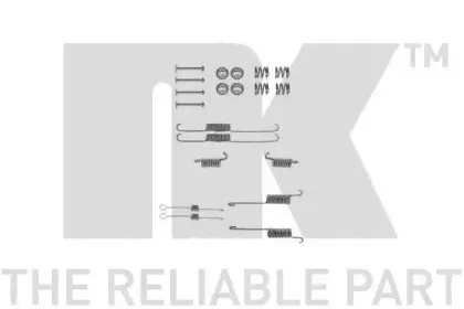 7925615 NK Комплектующие, тормозная колодка