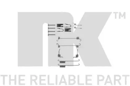 7925751 NK Комплектующие, тормозная колодка