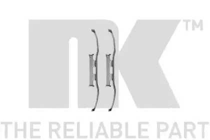 7933213 NK Комплектующие, колодки дискового тормоза