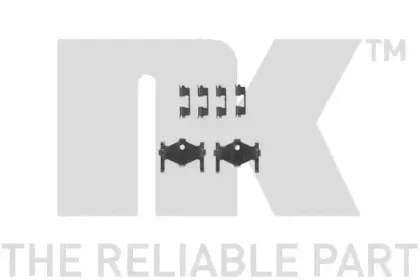 79341710 NK Комплектующие, колодки дискового тормоза