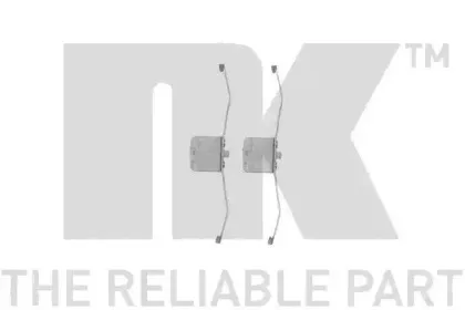 7936639 NK Комплектующие, колодки дискового тормоза