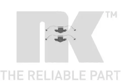 7936659 NK Комплектующие, колодки дискового тормоза