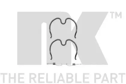 7936837 NK Комплектующие, тормозная колодка