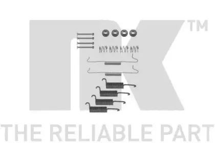 7947532 NK Комплектующие, тормозная колодка