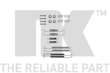 7947681 NK Комплектующие, тормозная колодка