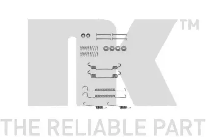 7950873 NK Комплектующие, тормозная колодка