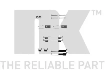 7952800 NK Комплектующие, тормозная колодка