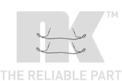 7999123 NK Комплектующие, колодки дискового тормоза