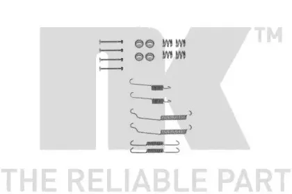 7999618 NK Комплектующие, тормозная колодка