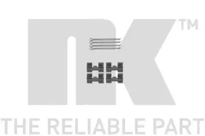 7999967 NK Комплектующие, колодки дискового тормоза