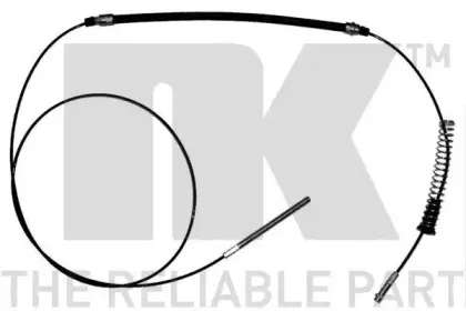 902358 NK Трос, стояночная тормозная система