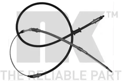 903654 NK Трос, стояночная тормозная система