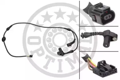 06-S056 OPTIMAL Датчик, частота вращения колеса