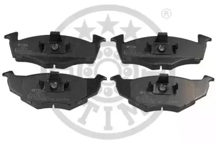 10106 OPTIMAL Комплект тормозных колодок, дисковый тормоз
