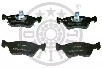 10267 OPTIMAL Комплект тормозных колодок, дисковый тормоз