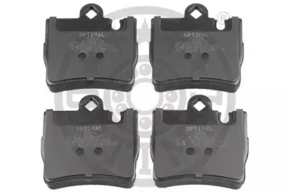 12098 OPTIMAL Комплект тормозных колодок, дисковый тормоз