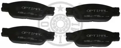 12138 OPTIMAL Комплект тормозных колодок, дисковый тормоз